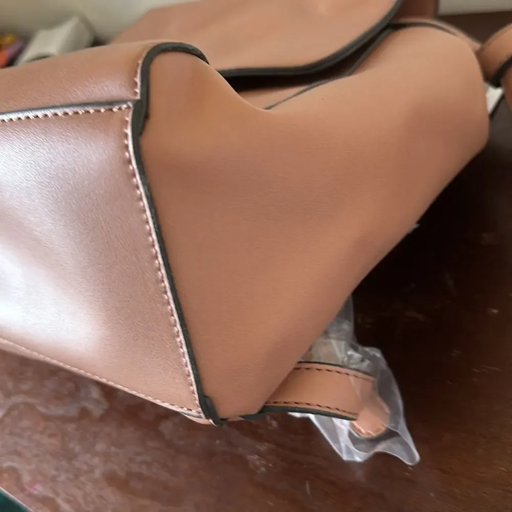 JustFab | Blush Backpack Purse NWT